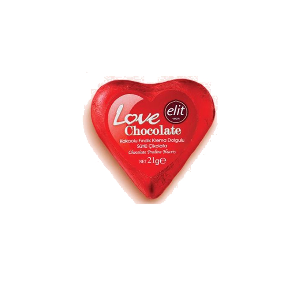 Elit Love Kalp Çikolata 21 G-258-Large